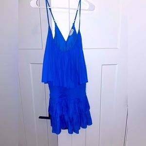 VESTIQUE BLUE ROMPER DRESS